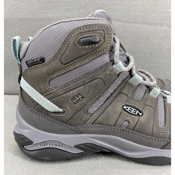 Keen Women's Size 7 Circadia Mid Hiking Boots -Waterproof, Leather - Picture 4 of 9